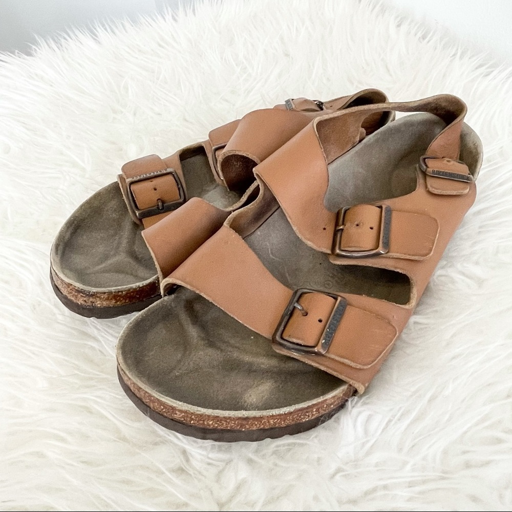 Birkenstock Milano sandal adjustable back strap